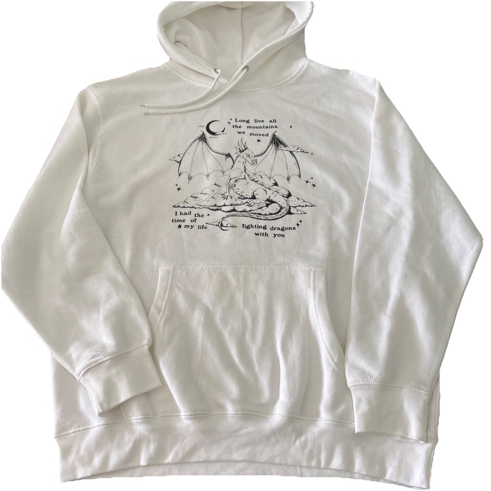 Taylor Swift Hoodie Women's XL Long Live Dragons Speak Now Taylor's Version